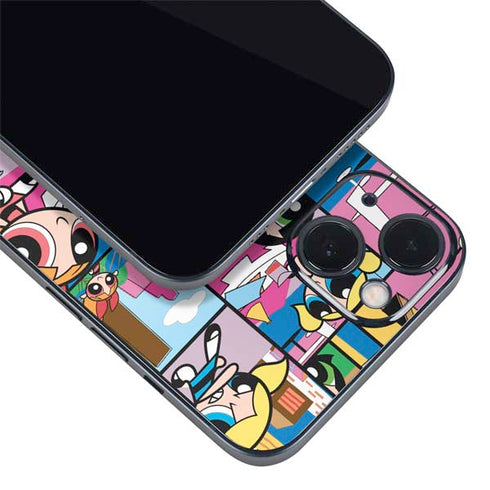 Cartoon Network Powerpuff Girls Patches iPhone 14 Skin